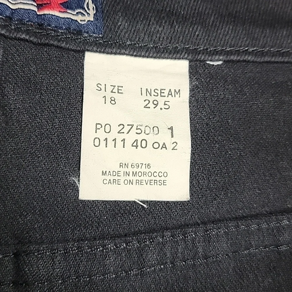 Avenue Blues. Black Jeans, Size 18 Average.  Stretch.  NEW with Tag - Picture 9 of 14